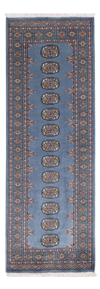 Tappeto corsia Tappeto Pakistani - 209 x 76 cm - blu