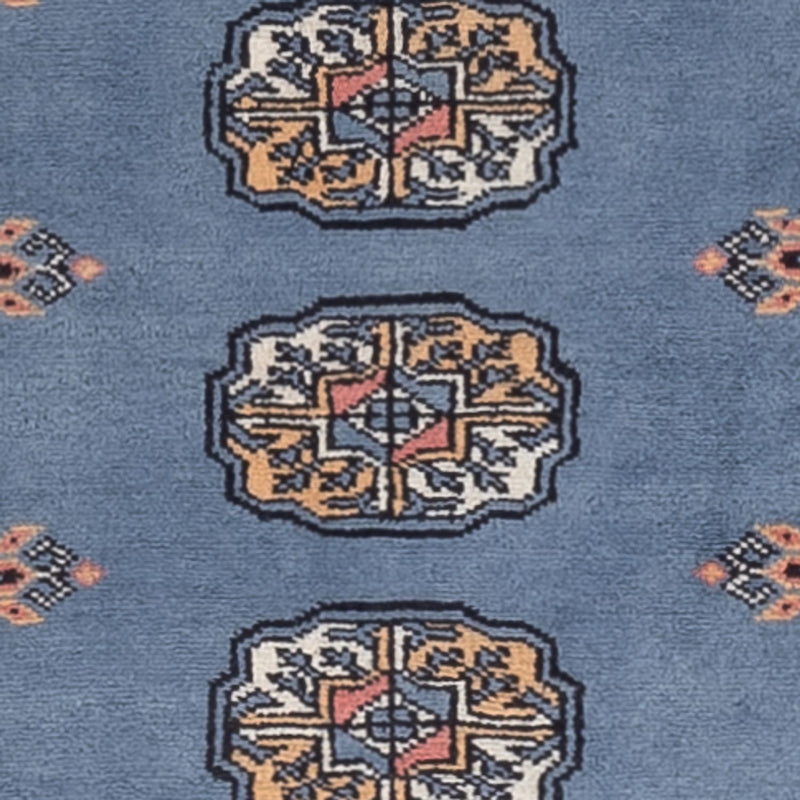 Tappeto corsia Tappeto Pakistani - 209 x 76 cm - blu