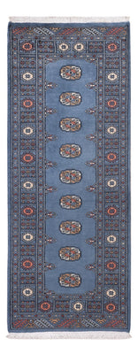 Tappeto corsia Tappeto Pakistani - 199 x 80 cm - blu