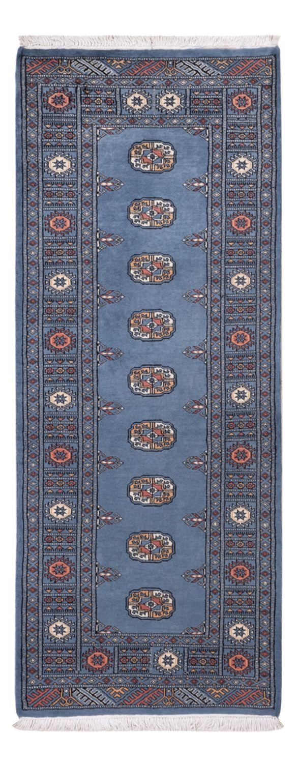 Tappeto corsia Tappeto Pakistani - 199 x 80 cm - blu