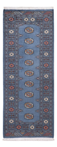 Tappeto corsia Tappeto Pakistani - 199 x 80 cm - blu