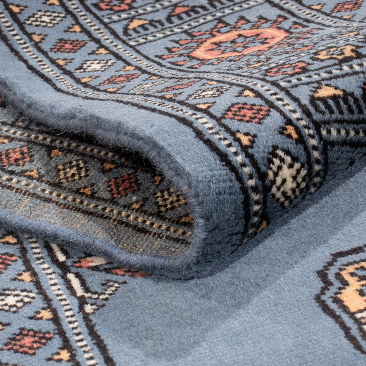 Tappeto corsia Tappeto Pakistani - 199 x 80 cm - blu