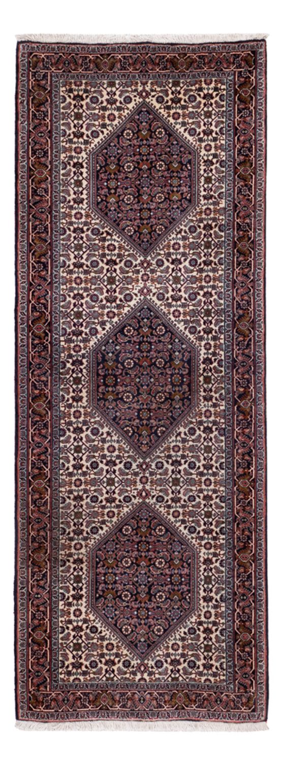 Tappeto corsia Tappeto Persero - Bidjar - 210 x 77 cm - marrone scuro