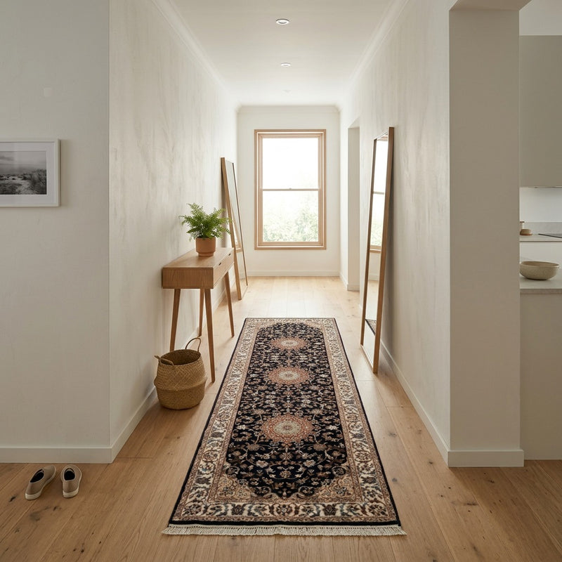 Nain Indo Tappeto 253x81cm - Tappeto orientale
