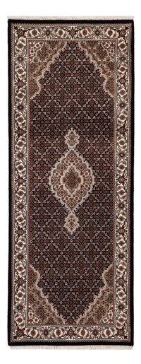 Tappeto corsia Tappeto orientale - Tabriz - 204 x 80 cm - beige scuro