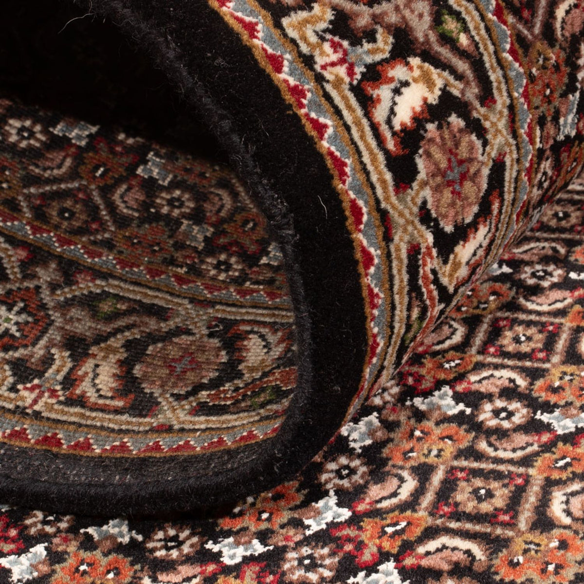 Tappeto corsia Tappeto orientale - Tabriz - 202 x 85 cm - beige scuro