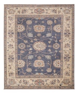 Tappeto Ziegler - Usak - 298 x 249 cm - blu mare