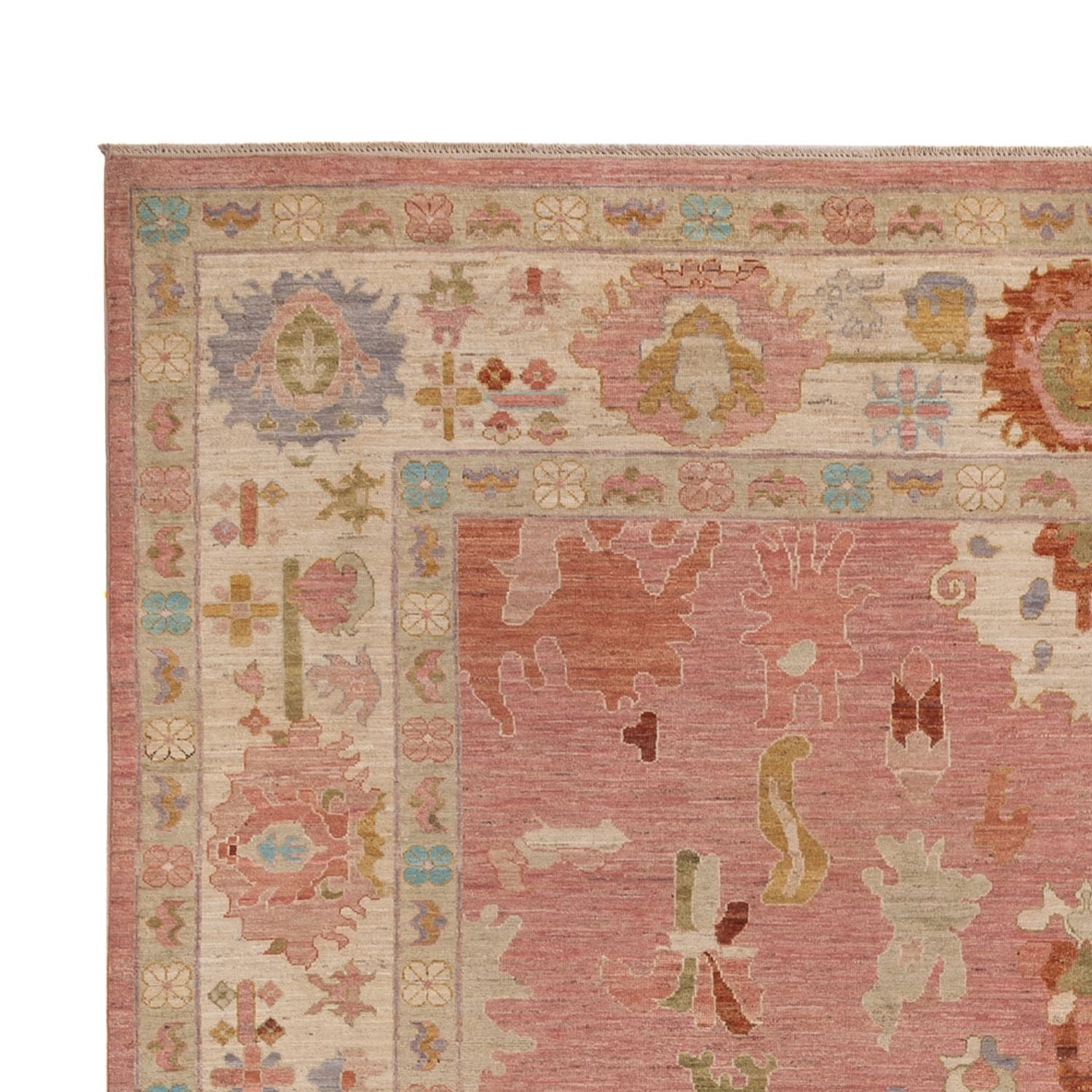 Tappeto Ziegler - Usak - 359 x 237 cm - rosso chiaro