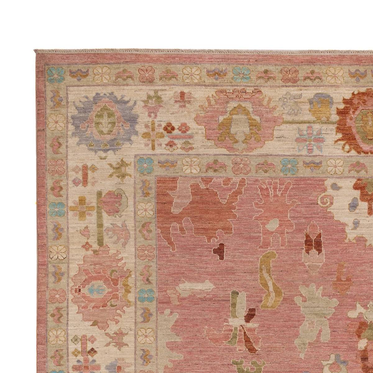 Tappeto Ziegler - Usak - 359 x 237 cm - rosso chiaro