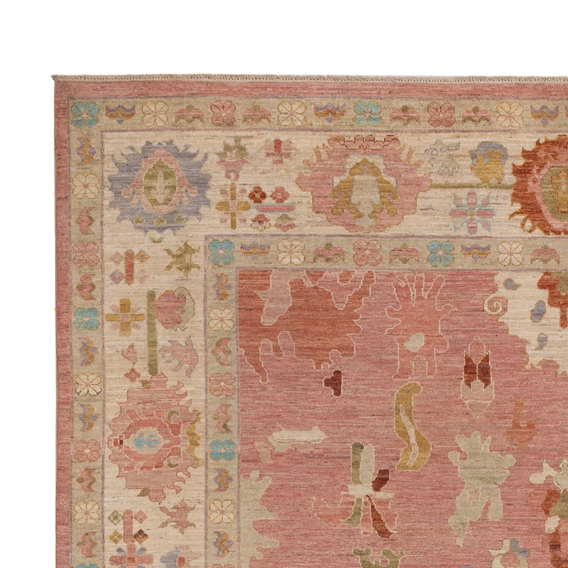 Tappeto Ziegler - Usak - 359 x 237 cm - rosso chiaro