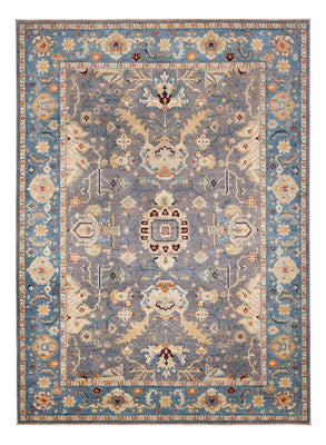 Tappeto Ziegler - Usak - 341 x 251 cm - blu scuro