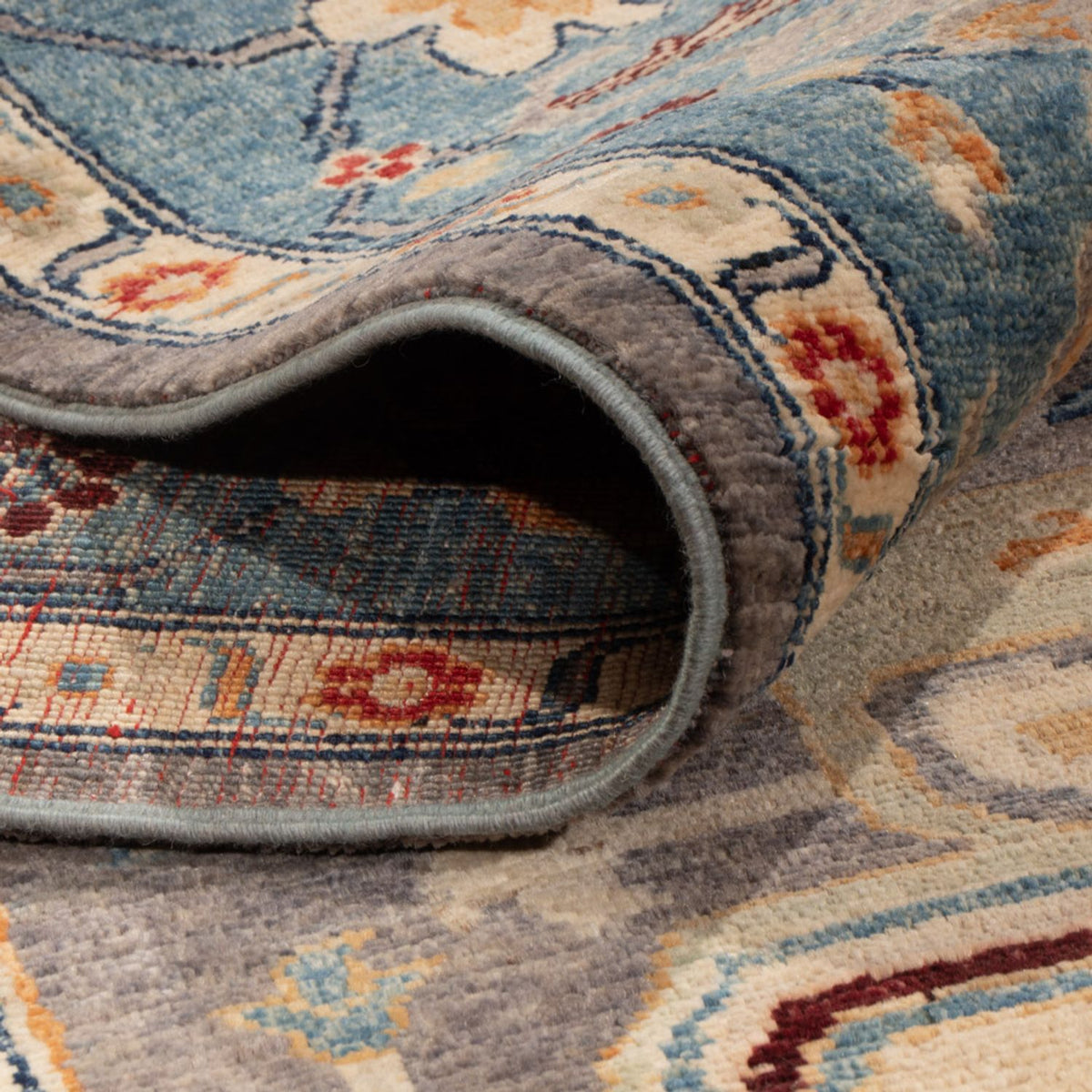 Tappeto Ziegler - Usak - 341 x 251 cm - blu scuro