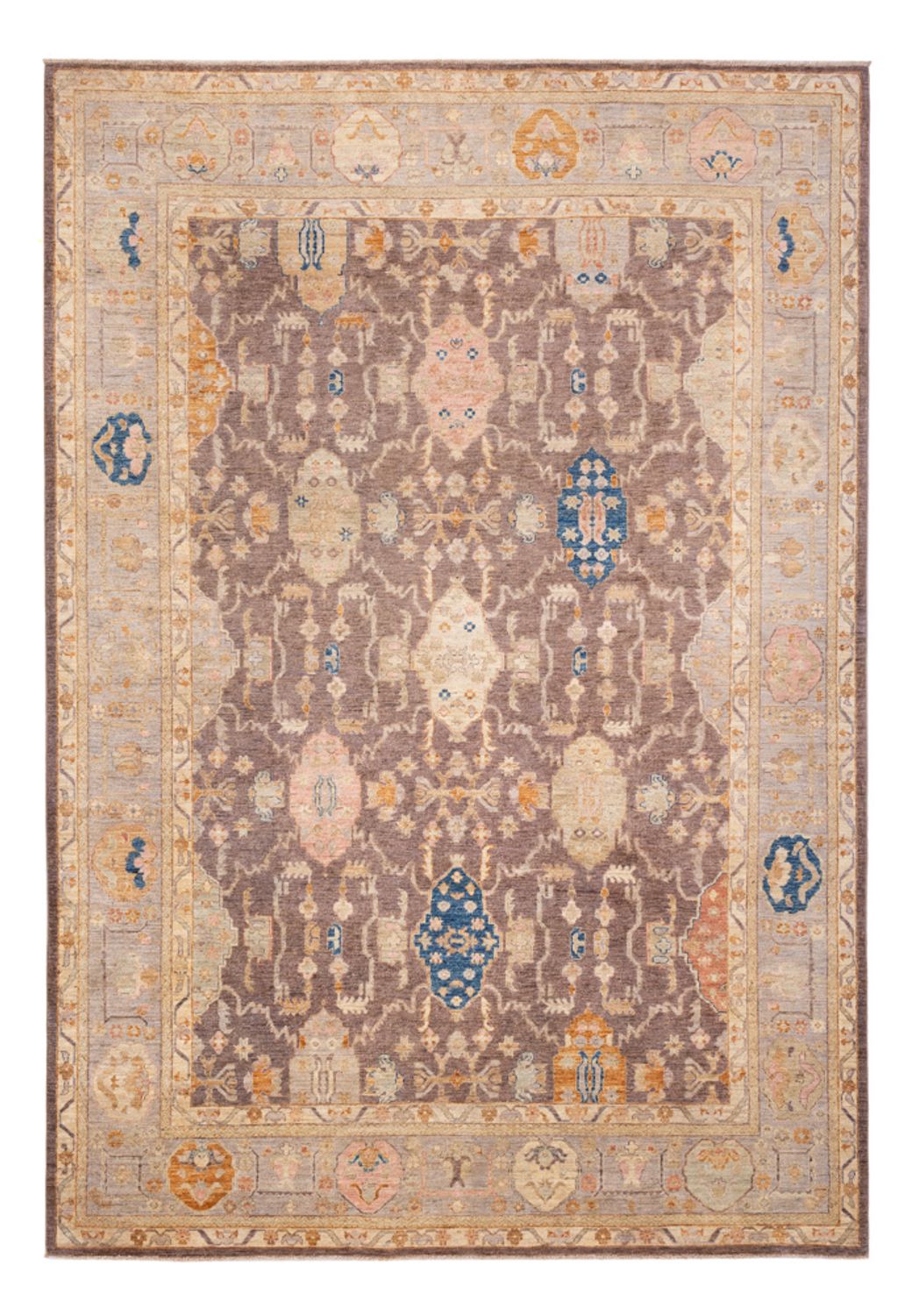 Tappeto Ziegler - Usak - 353 x 244 cm - beige scuro