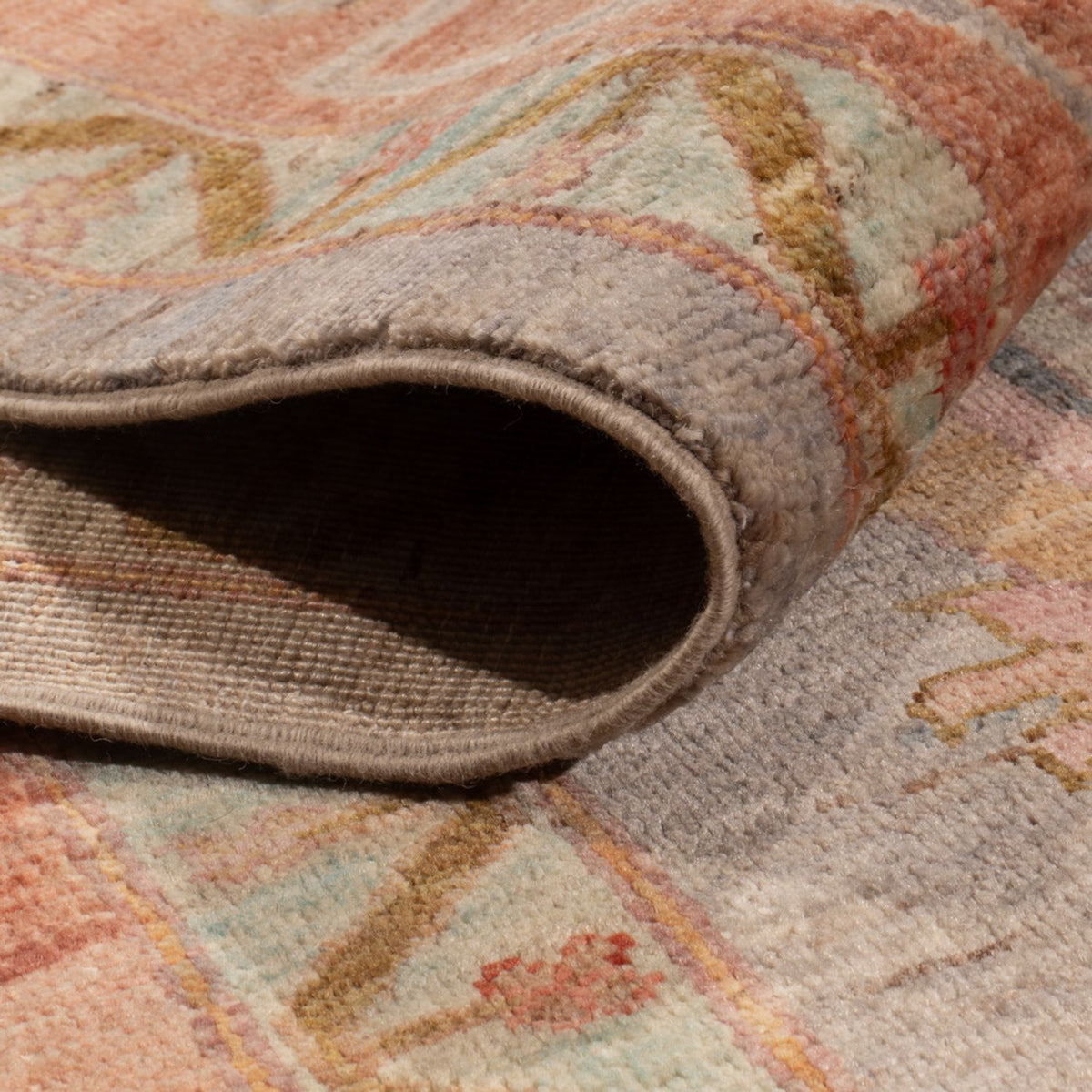 Tappeto Ziegler - Usak - 306 x 243 cm - blu chiaro