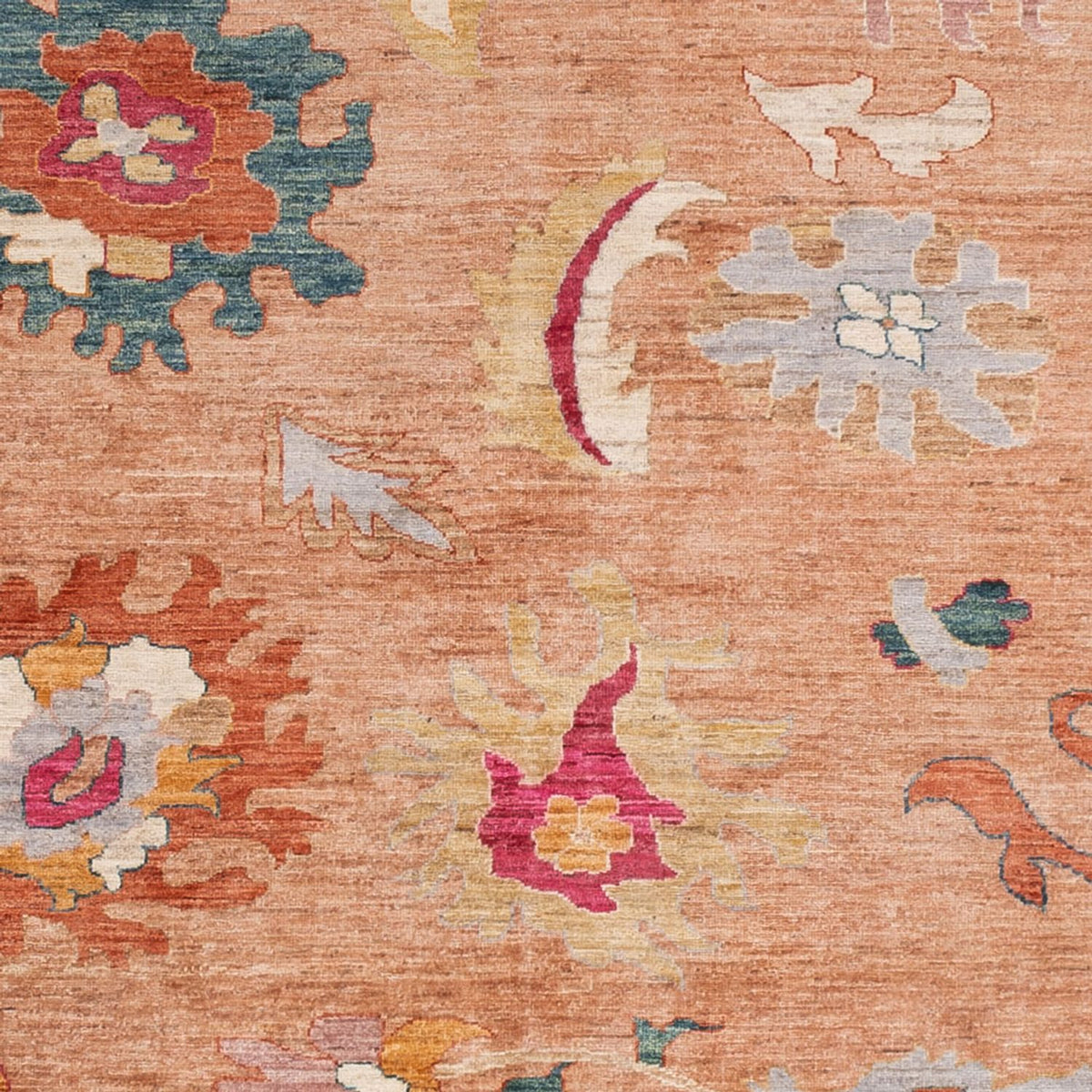 Tappeto Ziegler - Usak - 299 x 246 cm - multicolore