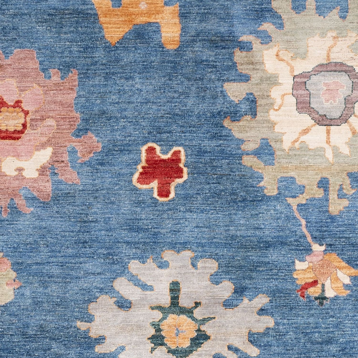 Tappeto Ziegler - Usak - 289 x 244 cm - blu