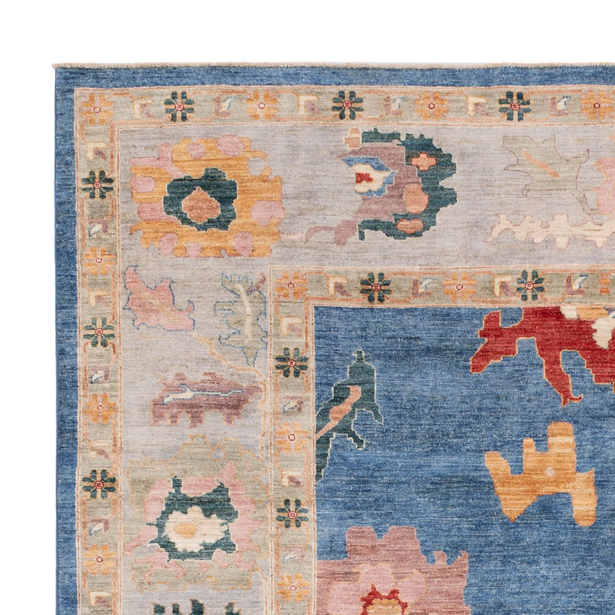 Tappeto Ziegler - Usak - 289 x 244 cm - blu