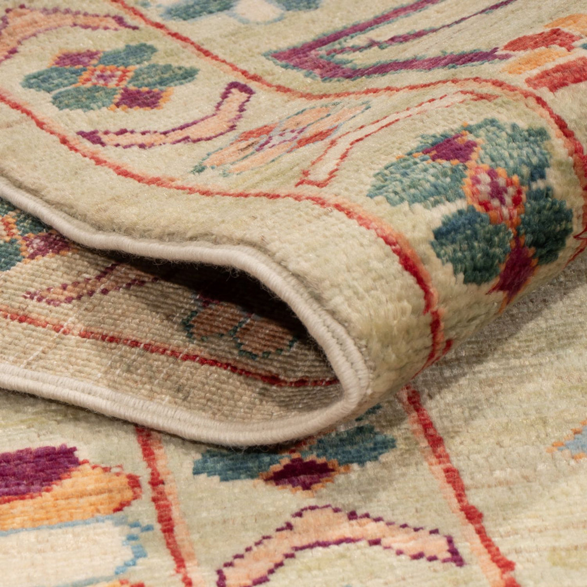 Tappeto Ziegler - Usak - 336 x 244 cm - verde chiaro