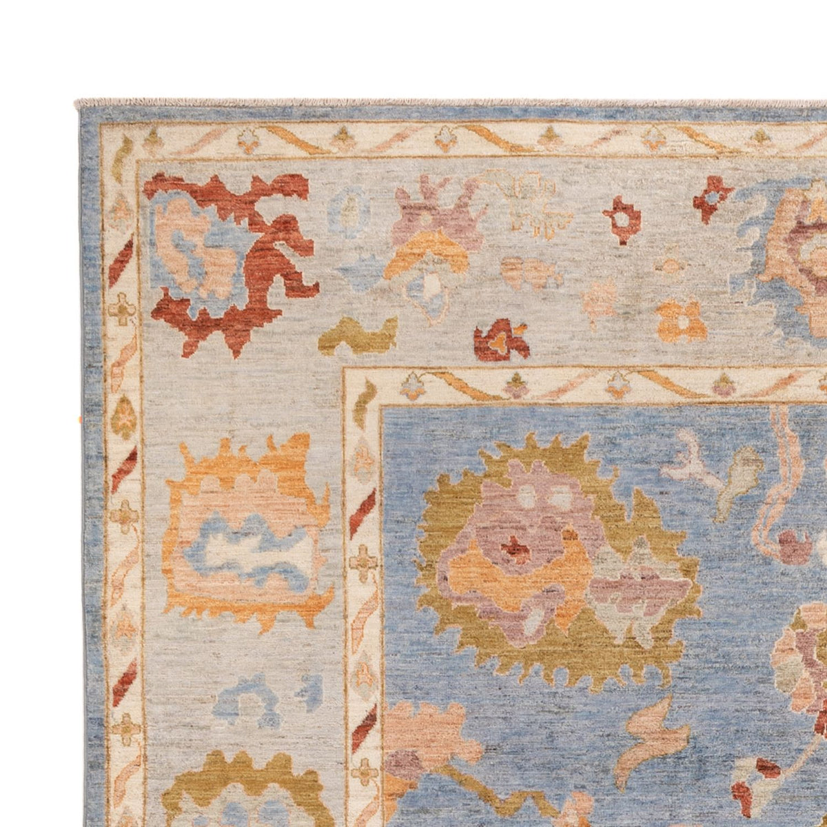 Tappeto Ziegler - Usak - 332 x 242 cm - blu