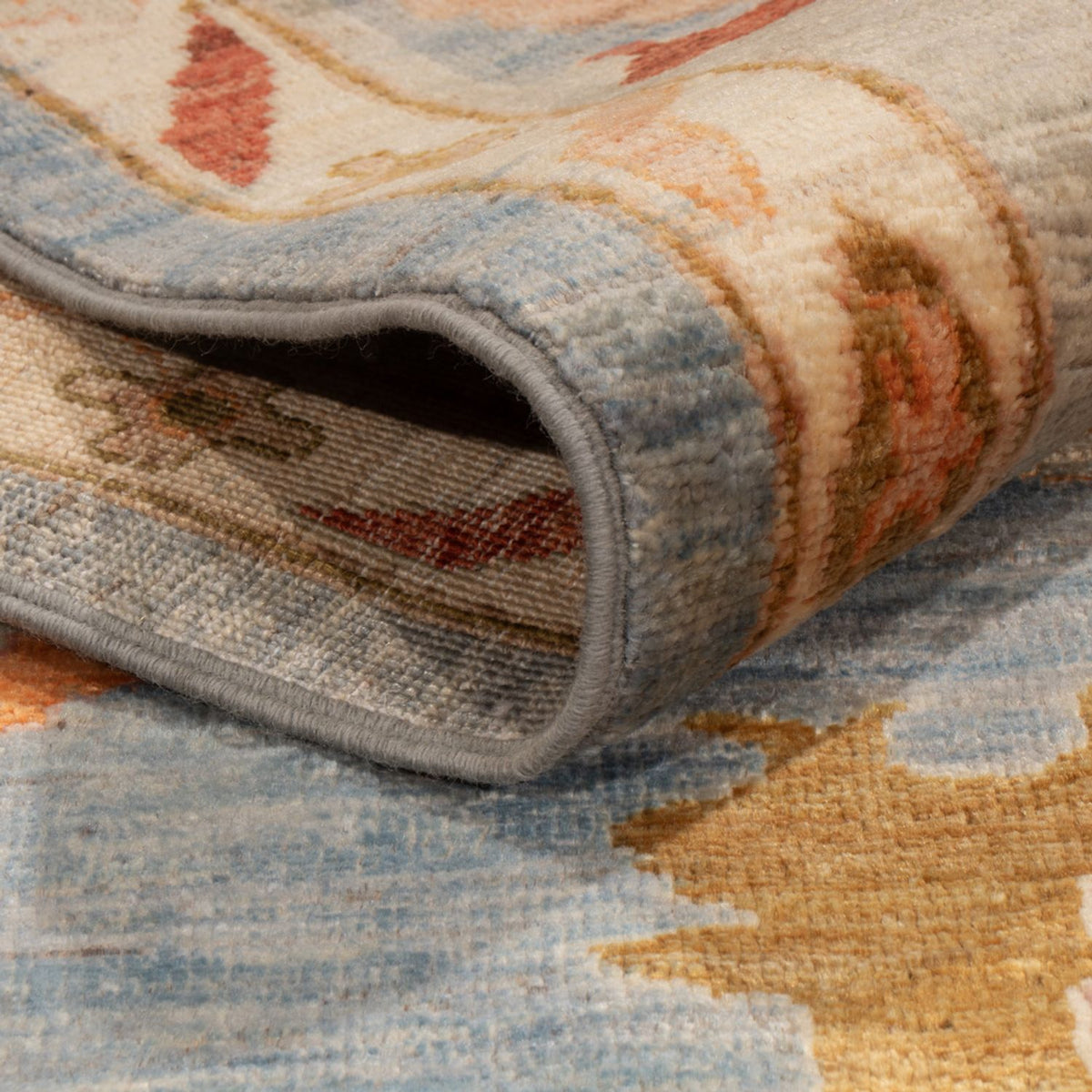 Tappeto Ziegler - Usak - 332 x 242 cm - blu