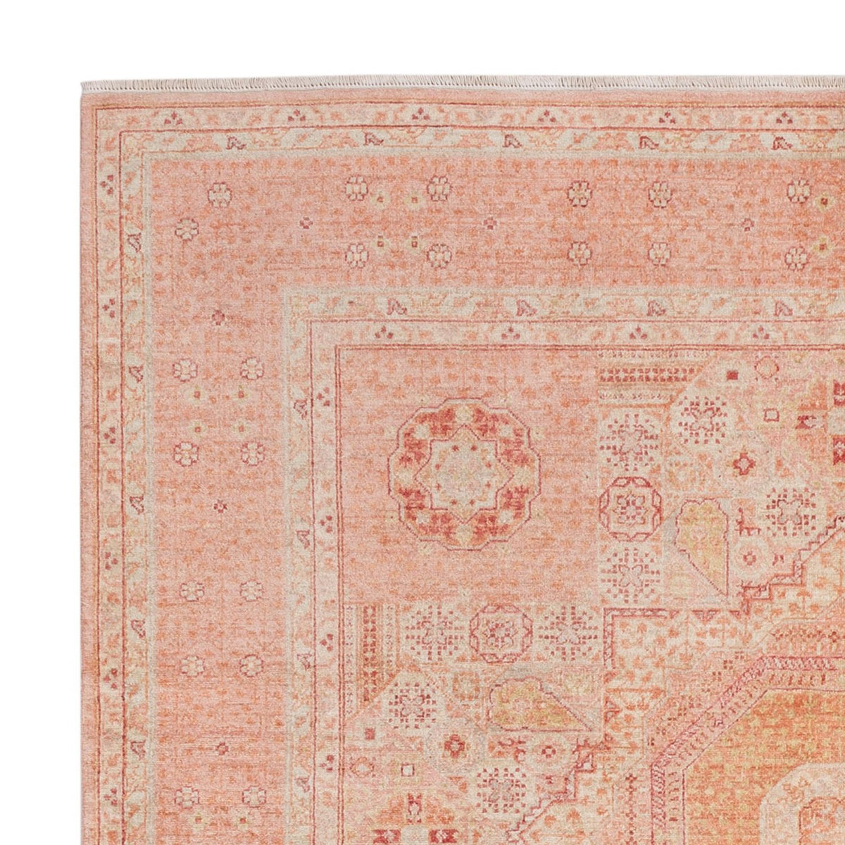 Tappeto Ziegler - Ariana quadrato  - 207 x 198 cm - rosso chiaro