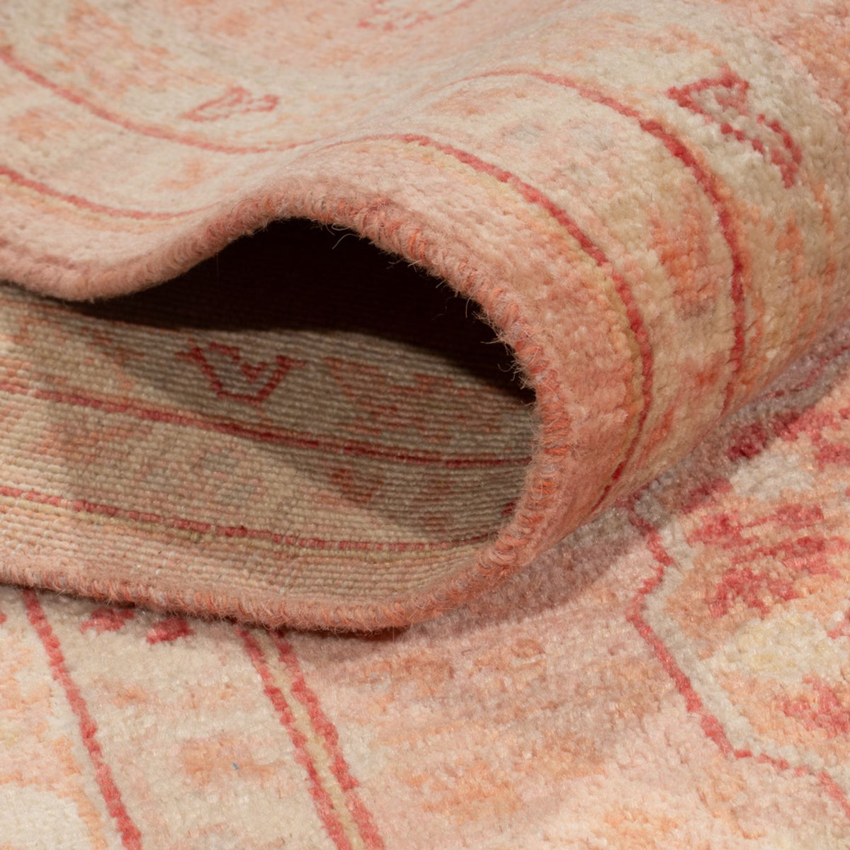 Tappeto Ziegler - Ariana quadrato  - 207 x 198 cm - rosso chiaro