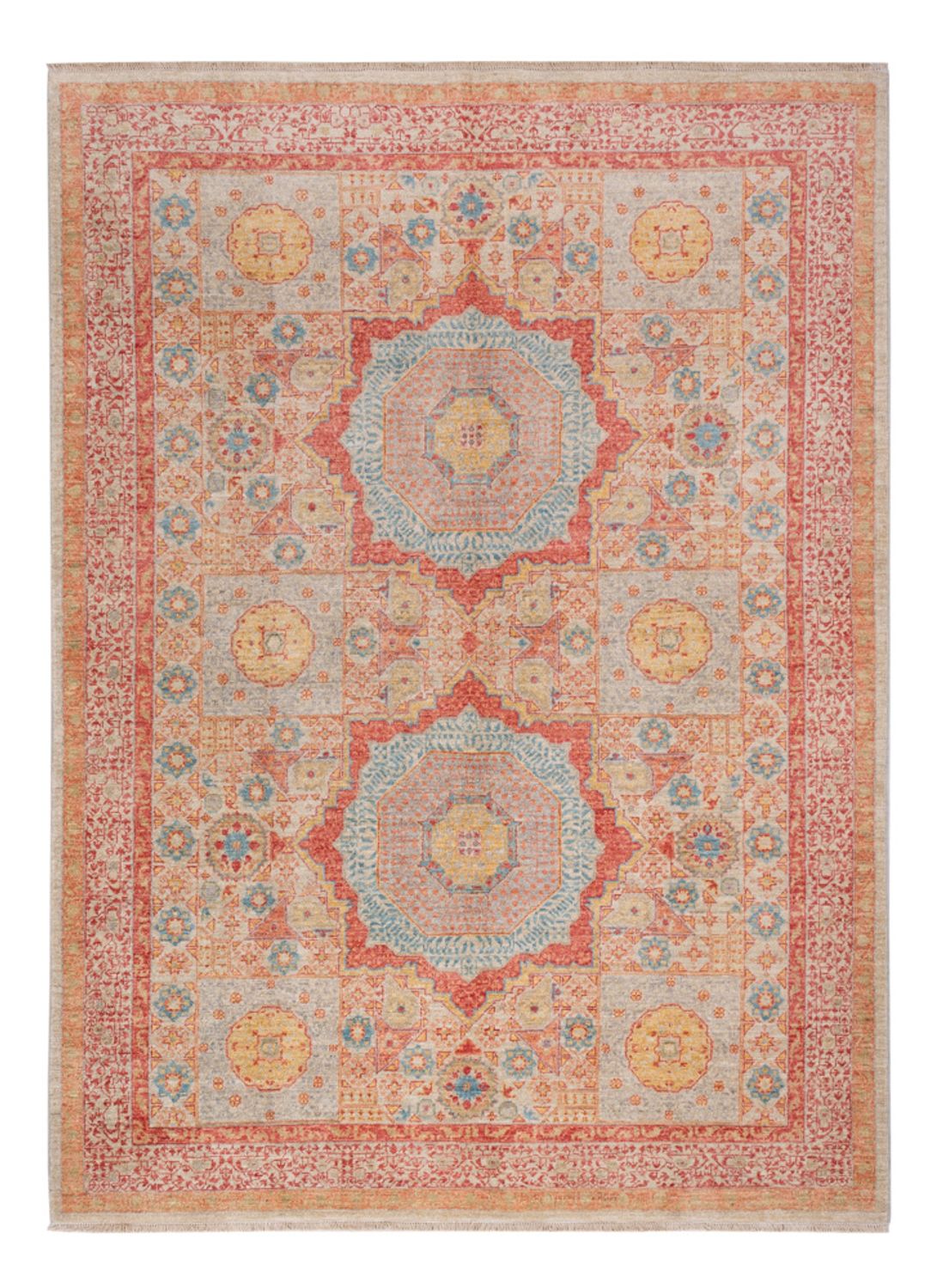 Tappeto Ziegler - Ariana - 235 x 176 cm - rosso chiaro