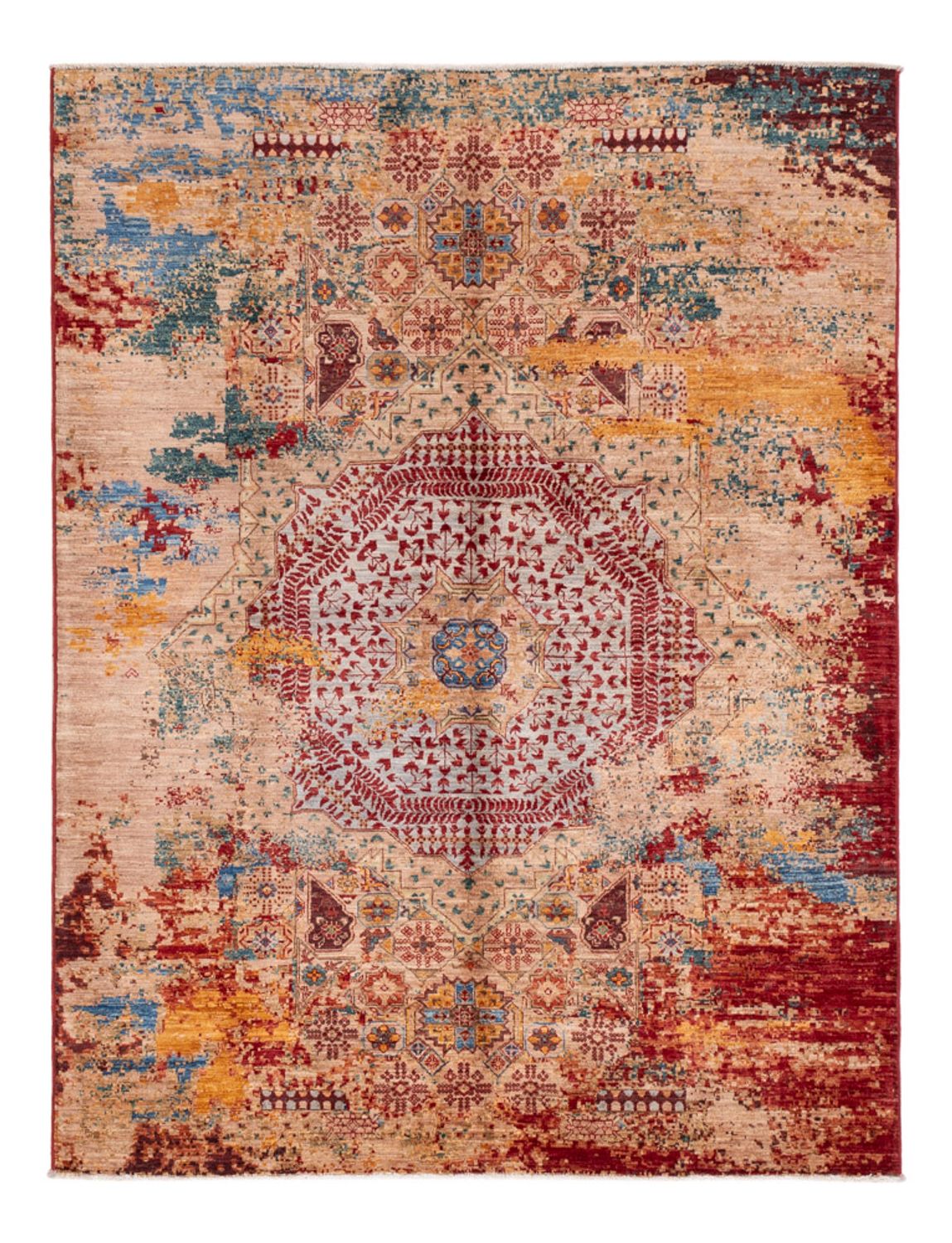 Tappeto di design - 201 x 152 cm - multicolore