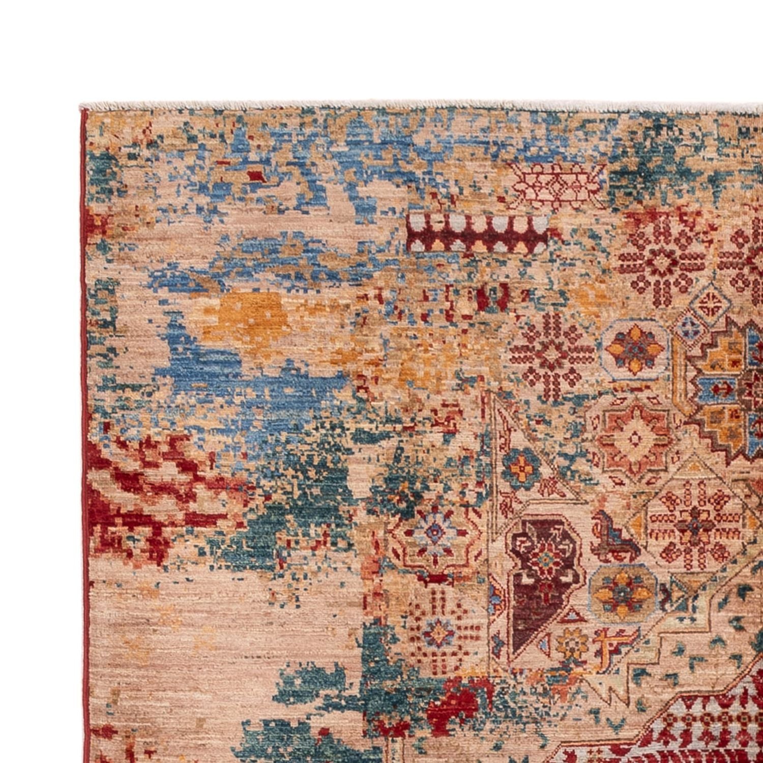 Tappeto di design - 201 x 152 cm - multicolore
