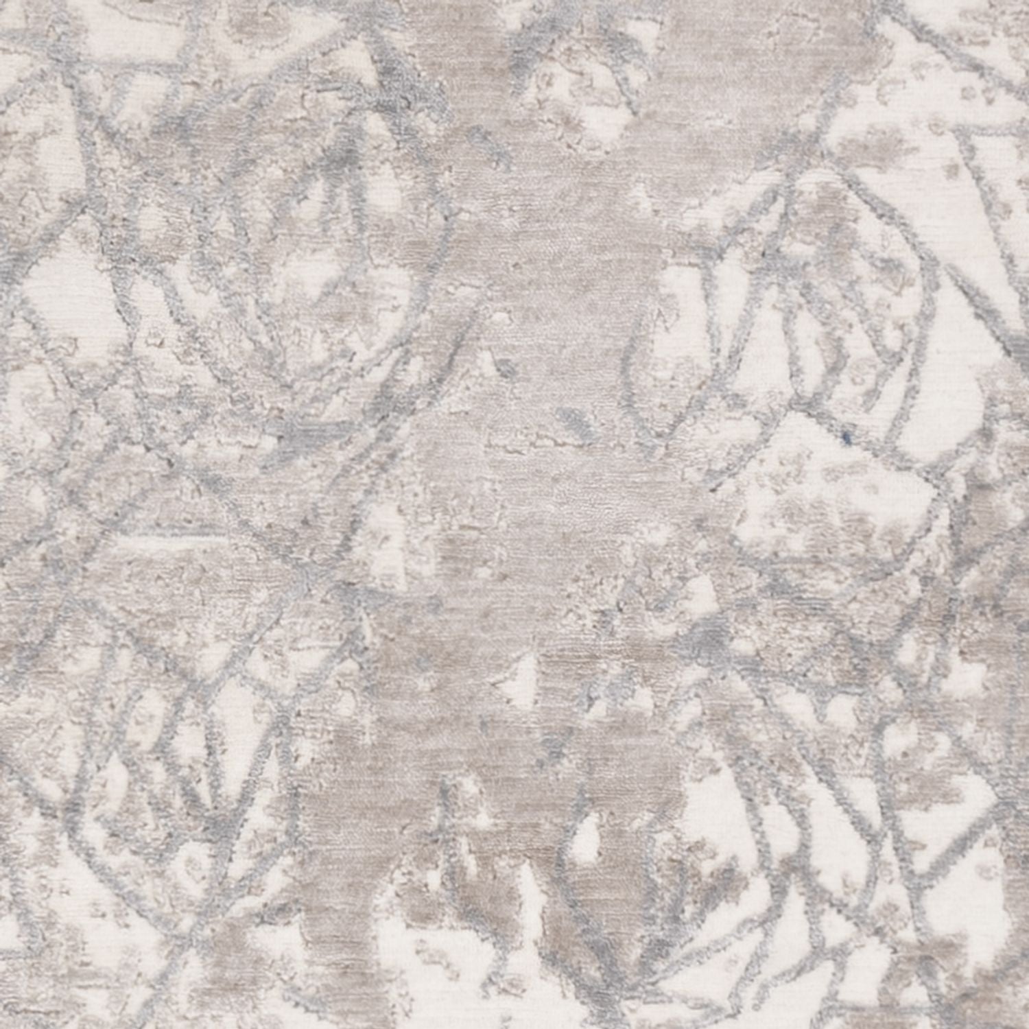 Tappeto di design - 203 x 152 cm - argento