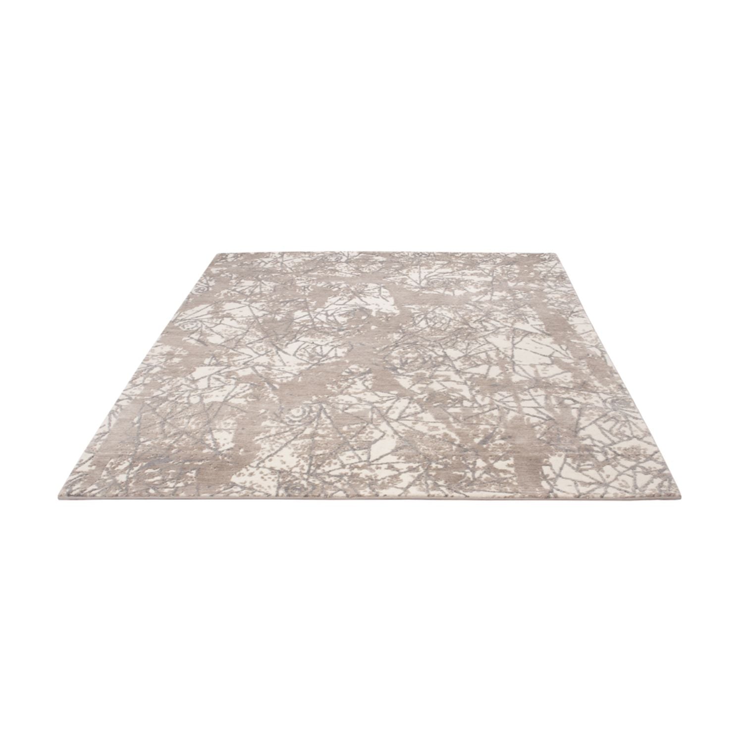 Tappeto di design - 203 x 152 cm - argento