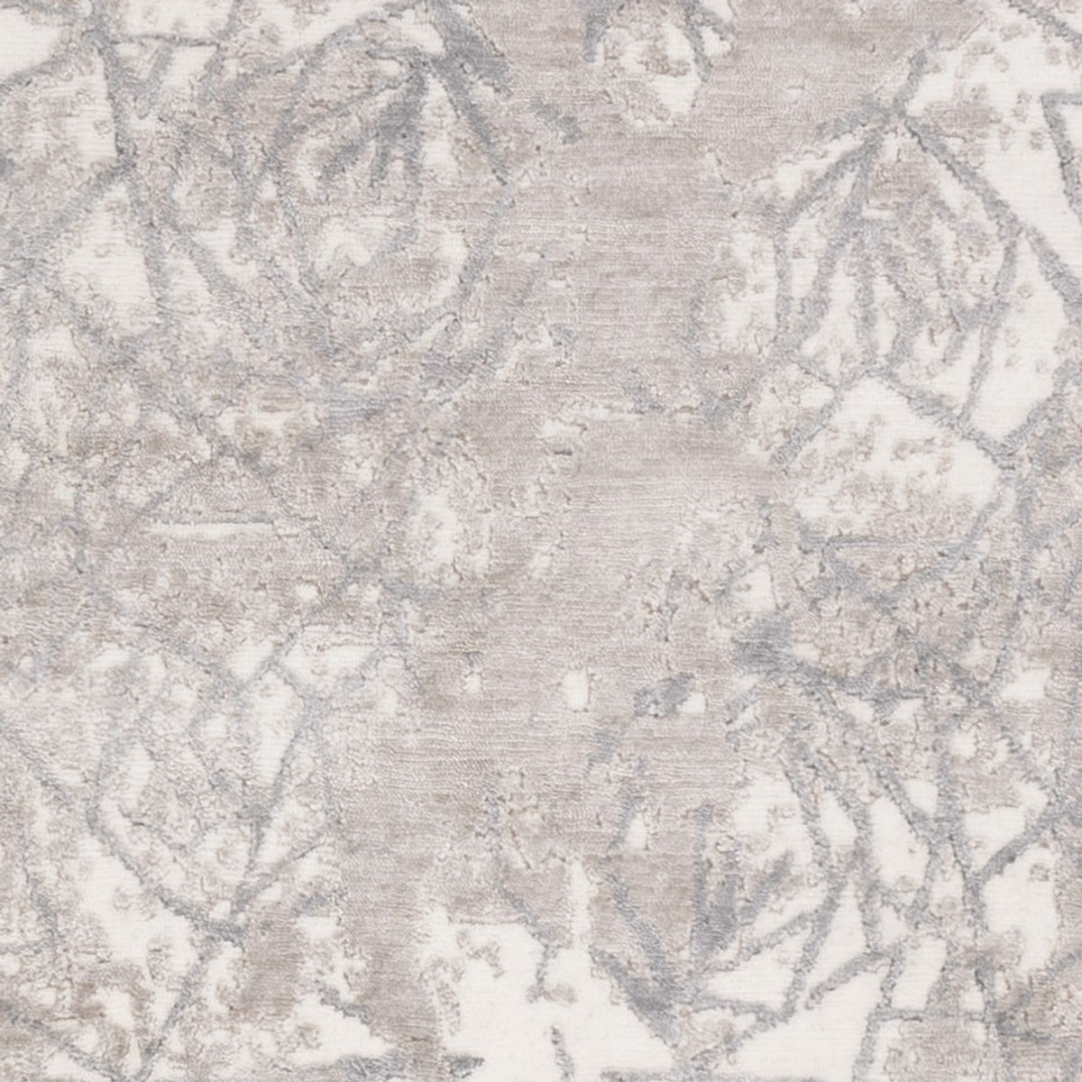 Tappeto di design - 206 x 154 cm - argento