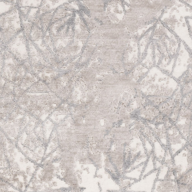 Tappeto di design - 206 x 154 cm - argento