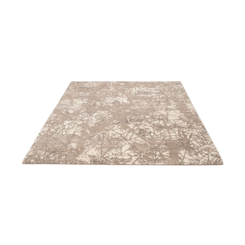 Tappeto di design - 206 x 154 cm - argento