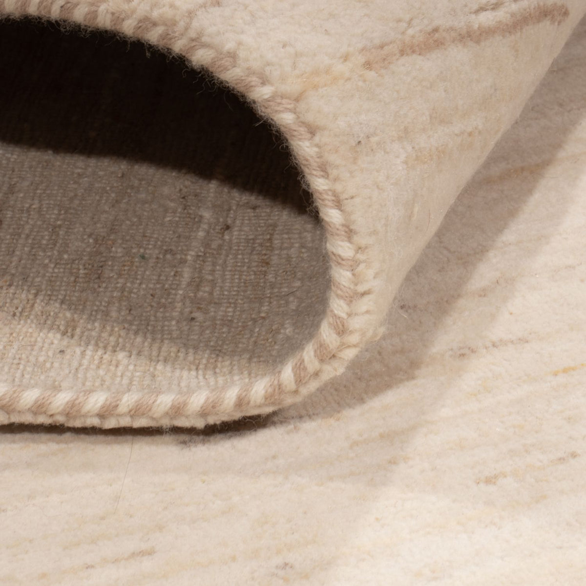 Tappeto Gabbeh - Loribaft Indus - 202 x 155 cm - argento