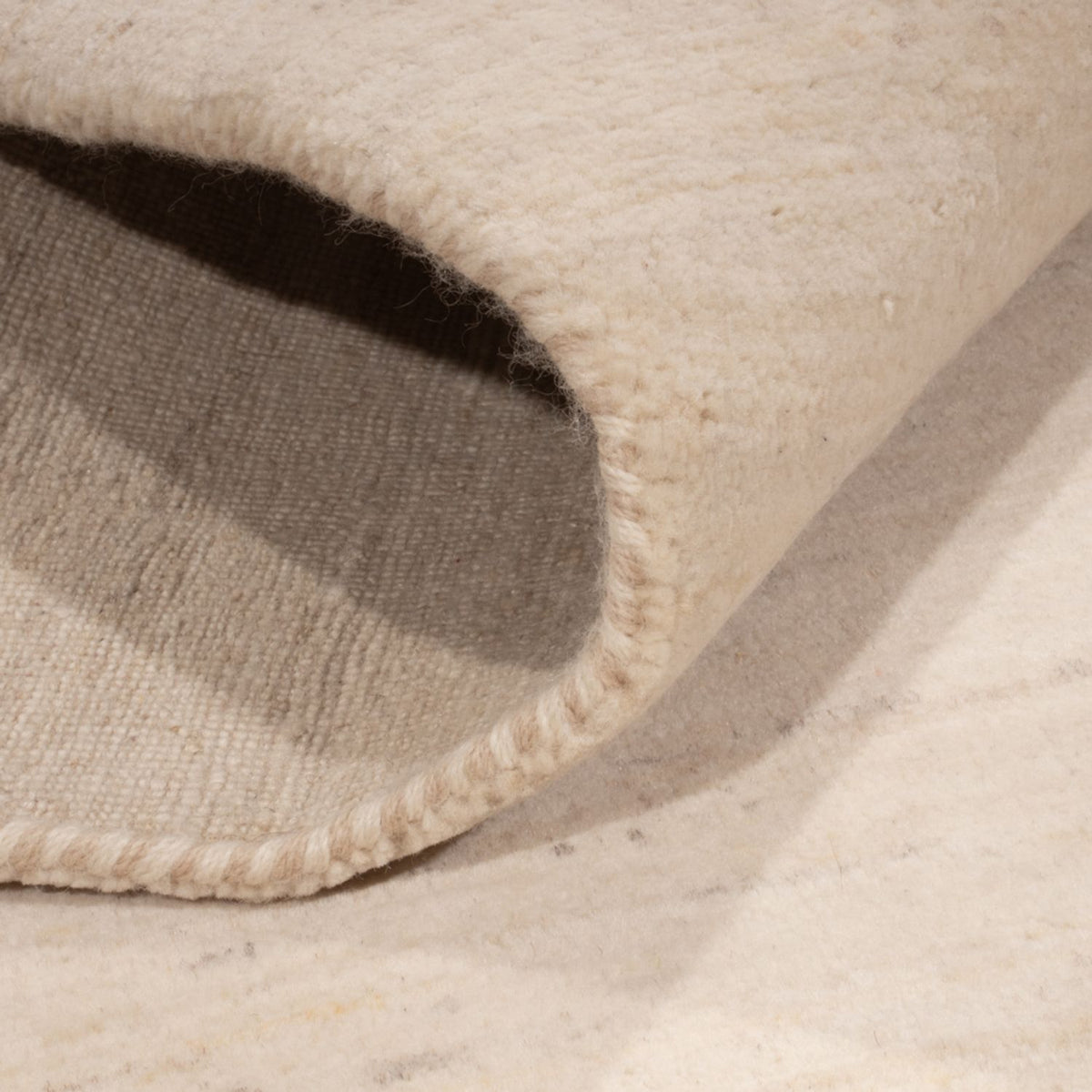 Tappeto Gabbeh - Loribaft Indus - 209 x 155 cm - argento