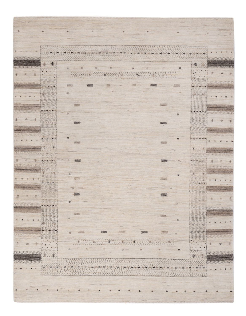 Tappeto Gabbeh - Loribaft Indus - 207 x 156 cm - argento