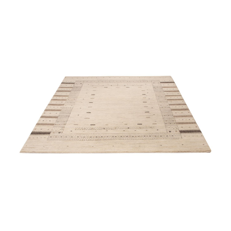 Tappeto Gabbeh - Loribaft Indus - 207 x 156 cm - argento