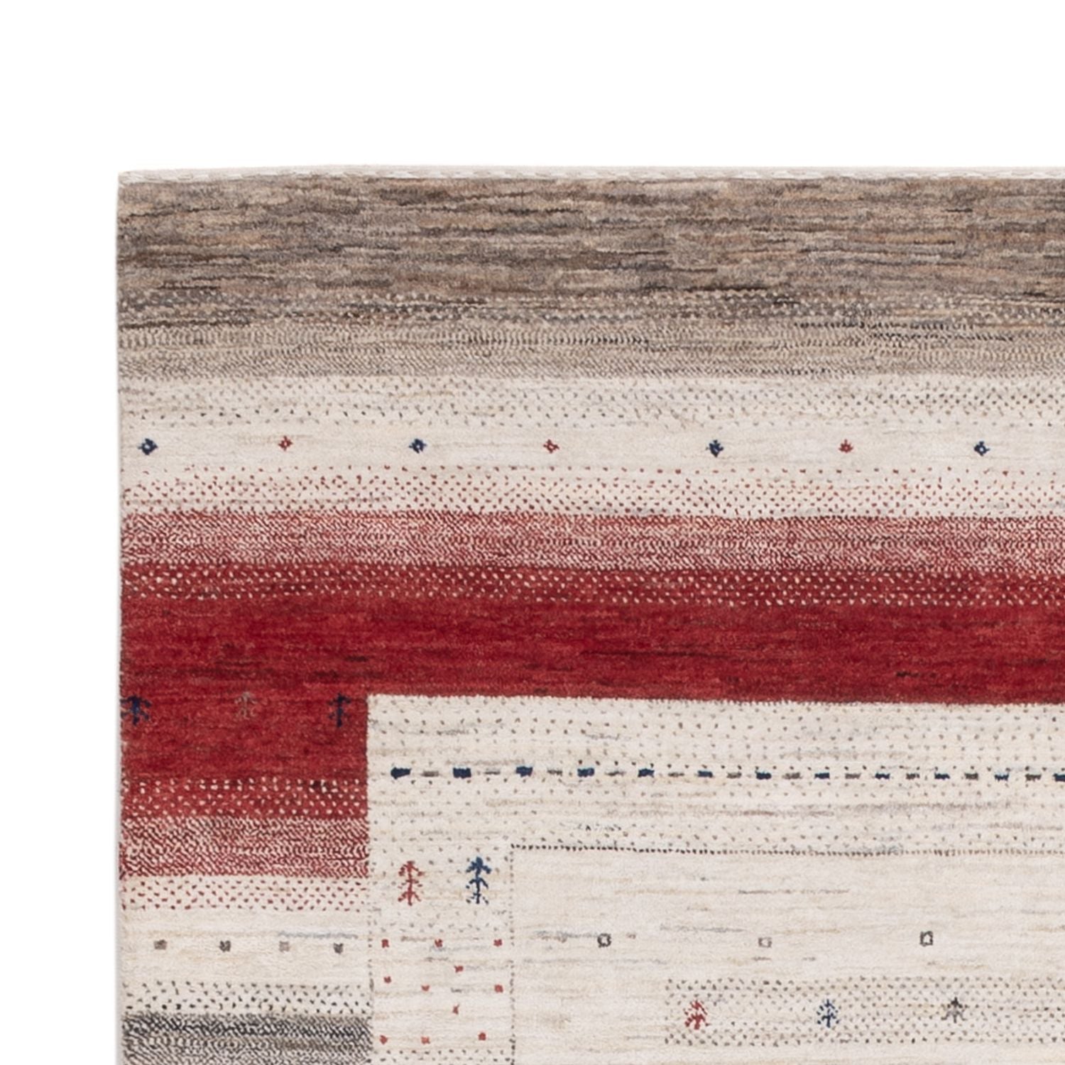 Tappeto Gabbeh - Loribaft Indus - 207 x 153 cm - multicolore