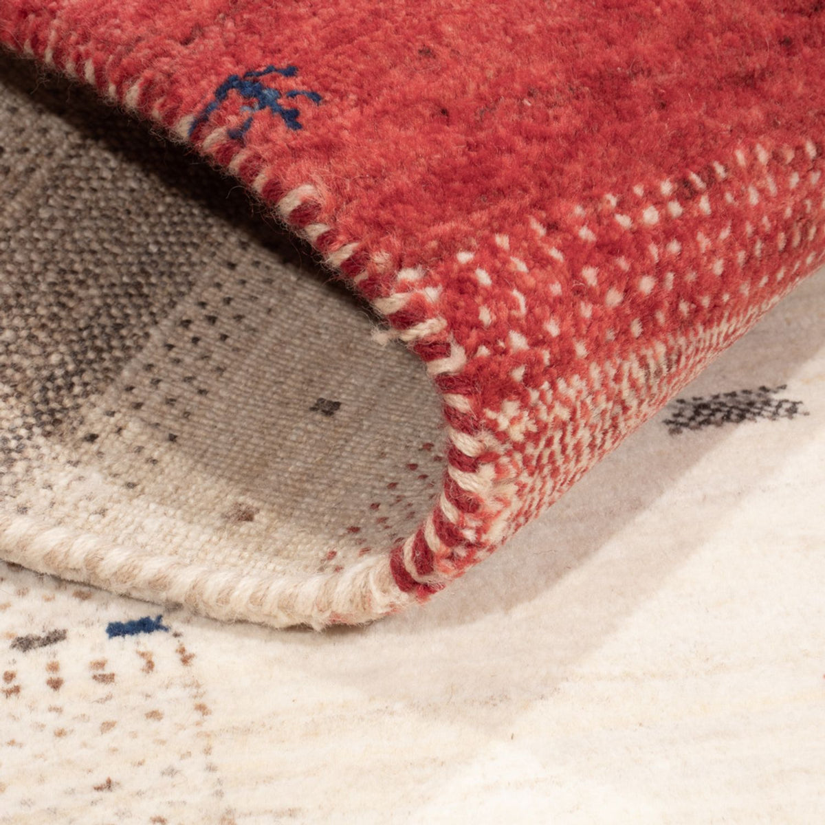 Tappeto Gabbeh - Loribaft Indus - 207 x 153 cm - multicolore