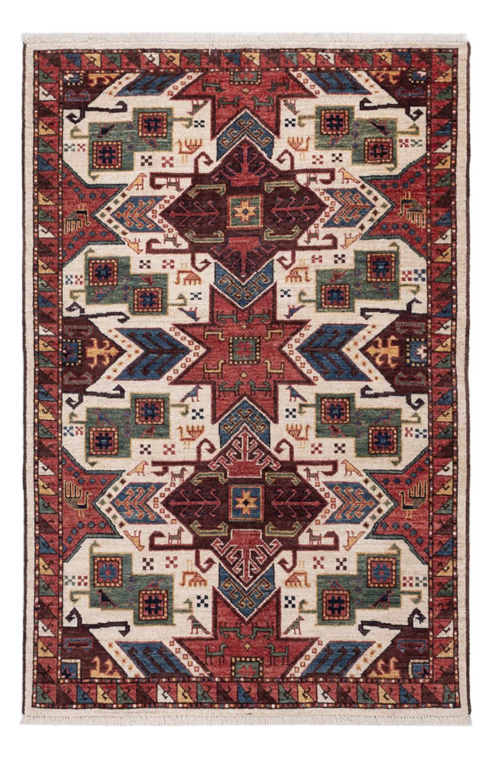 Tappeto Ziegler - Kazak - 167 x 109 cm - multicolore