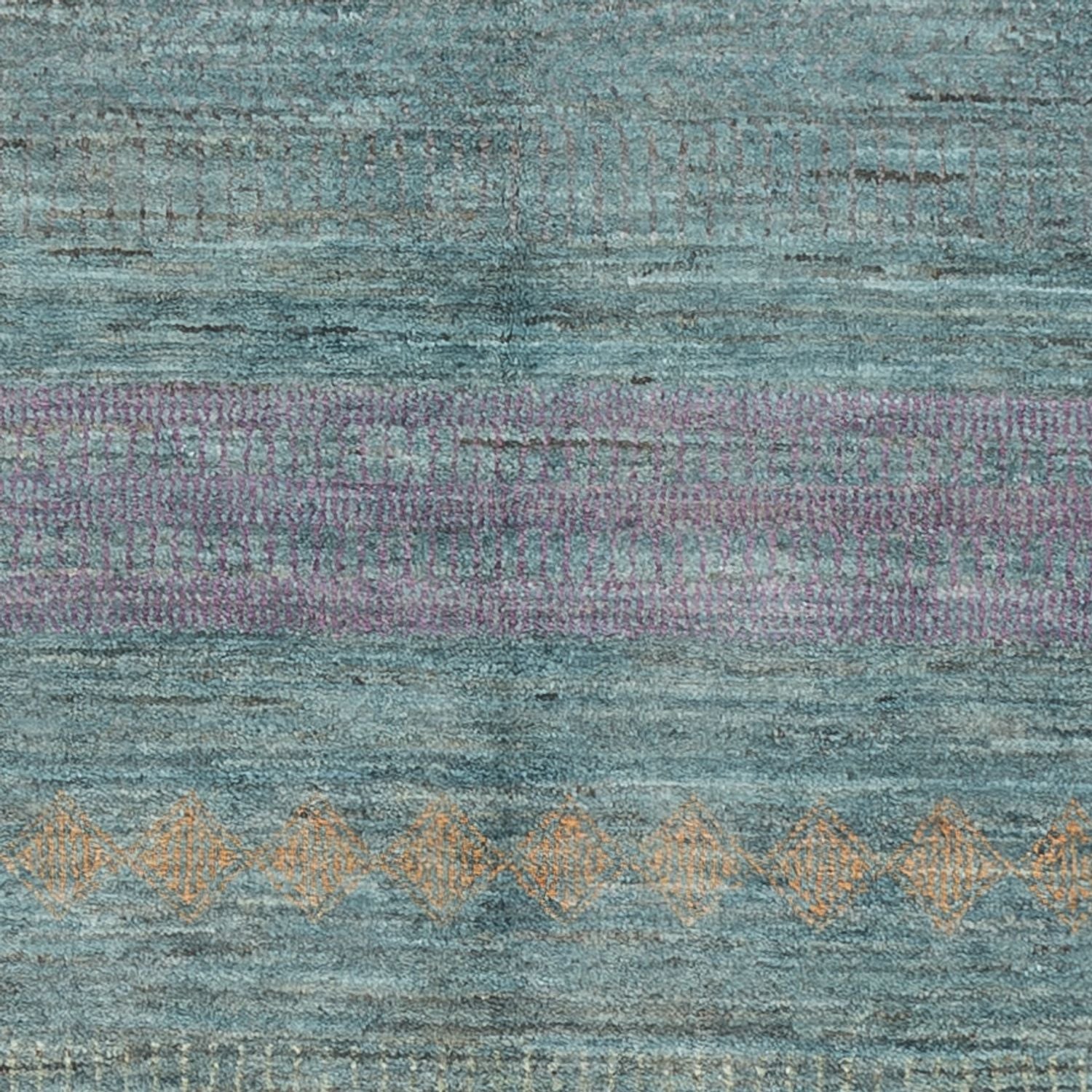 Tappeto di design - 196 x 152 cm - verde scuro