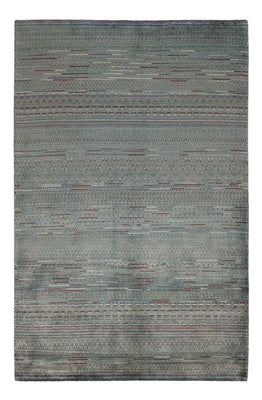 Tappeto Gabbeh - Persero - 208 x 136 cm - verde scuro