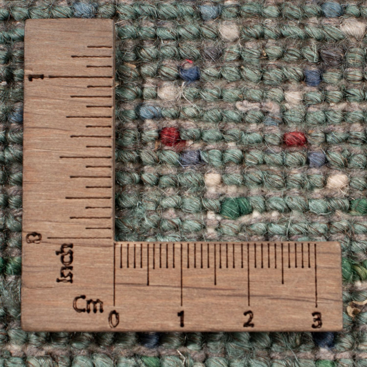 Tappeto Gabbeh - Persero - 208 x 136 cm - verde scuro