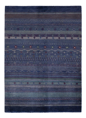 Tappeto Gabbeh - Persero - 191 x 140 cm - blu scuro
