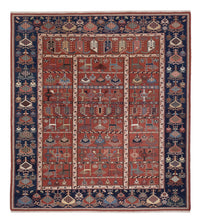 Tappeto Kelim - Orientale - Soumak quadrato  - 205 x 192 cm - ruggine