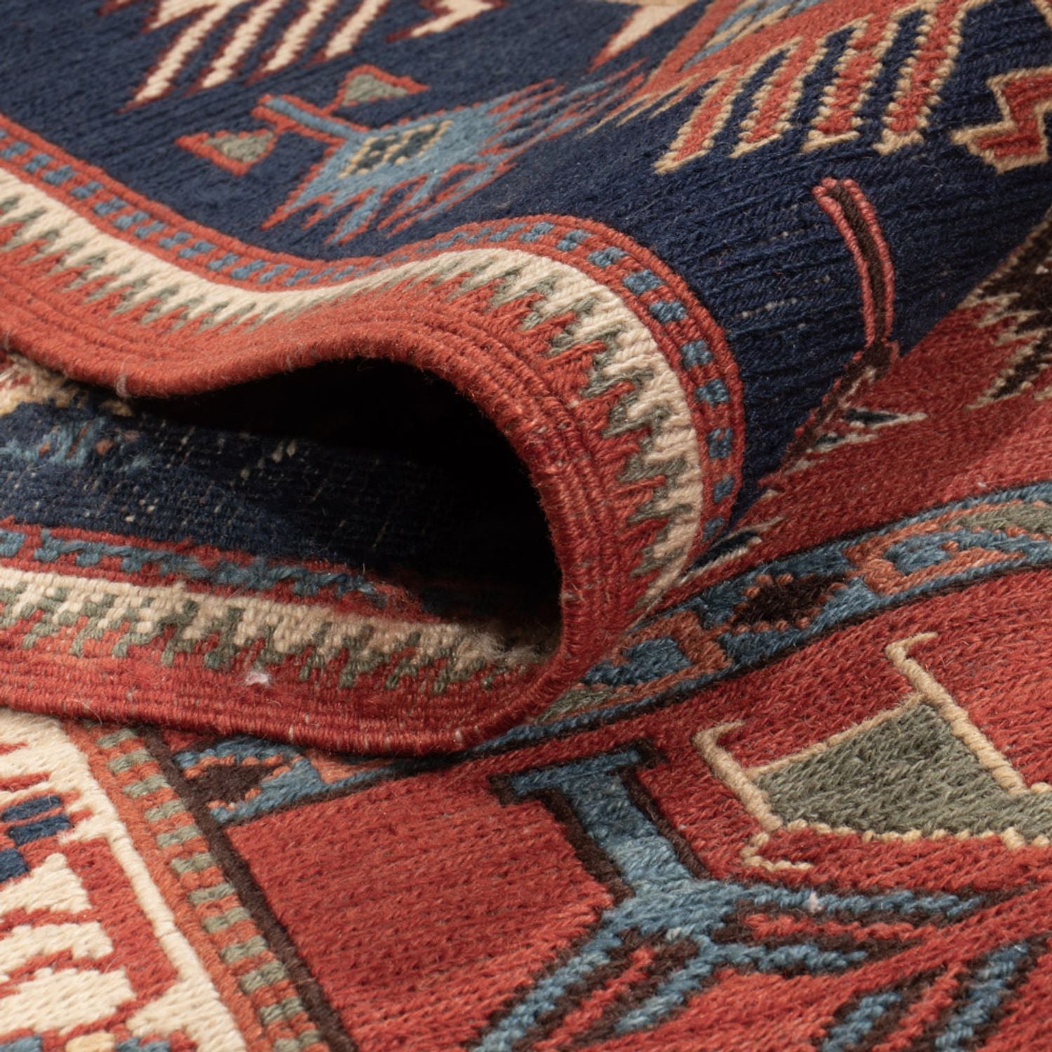 Tappeto Kelim - Orientale - Soumak quadrato  - 205 x 192 cm - ruggine