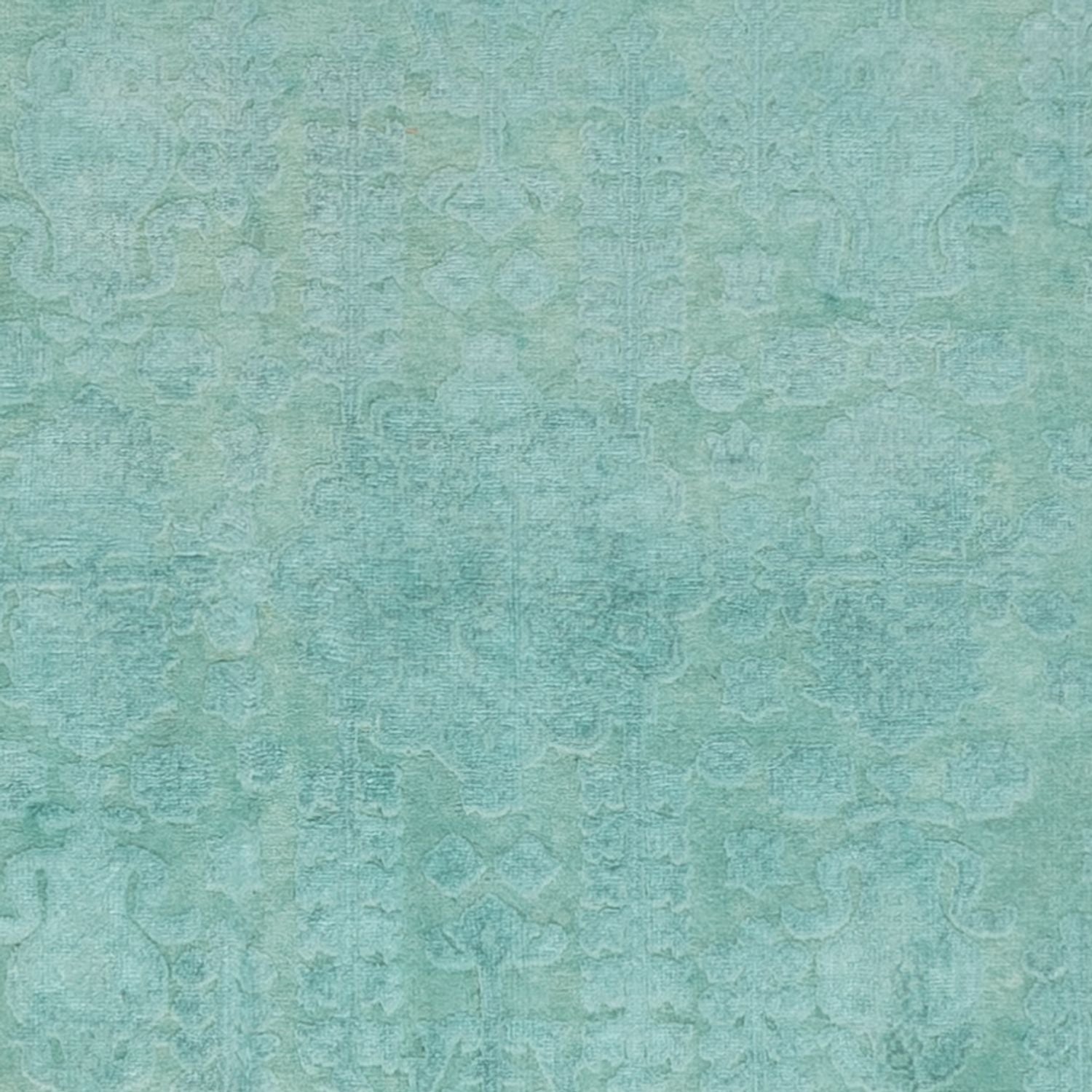 Tappeto di design - 196 x 156 cm - turchese