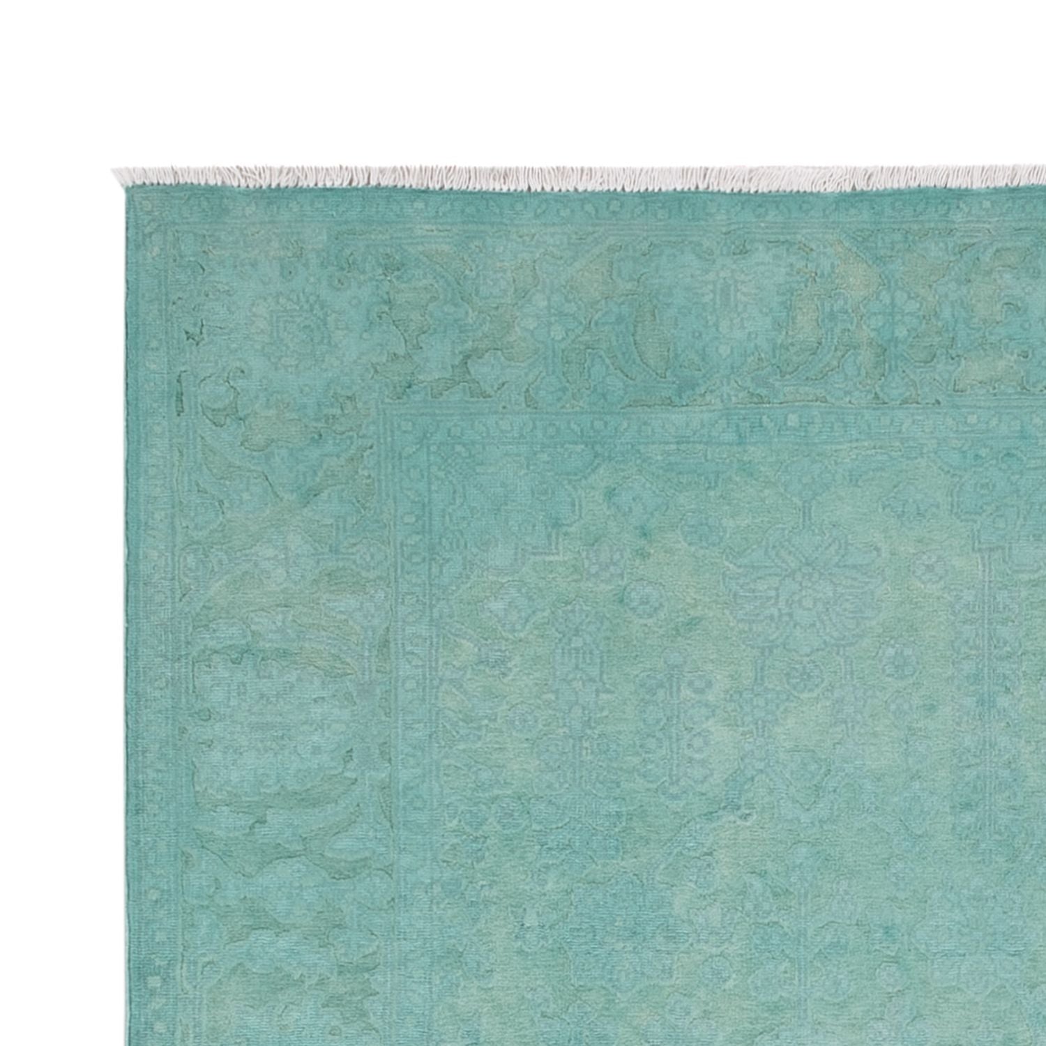 Tappeto di design - 196 x 156 cm - turchese