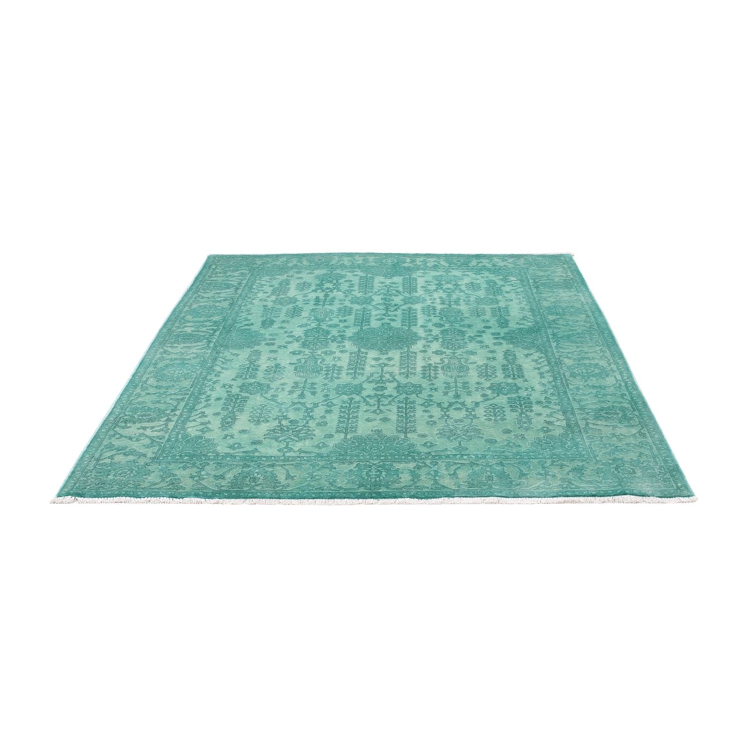 Tappeto di design - 196 x 156 cm - turchese